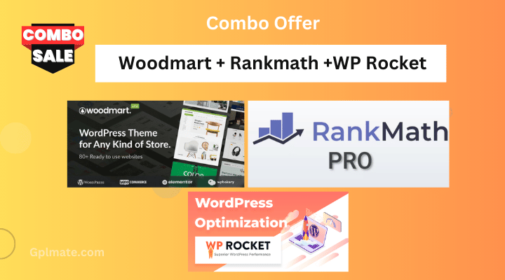 Combo Pack woodmart theme + Rankmath +Wp Rocket Latest Version