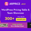arprice wordpresss pricing table team showcase