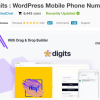 digit mobile number sign up wordpress plugin