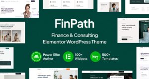 FinPath – Finance and Consulting Elementor WordPress Theme