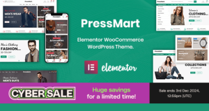 PressMart – Modern Elementor WooCommerce WordPress Theme